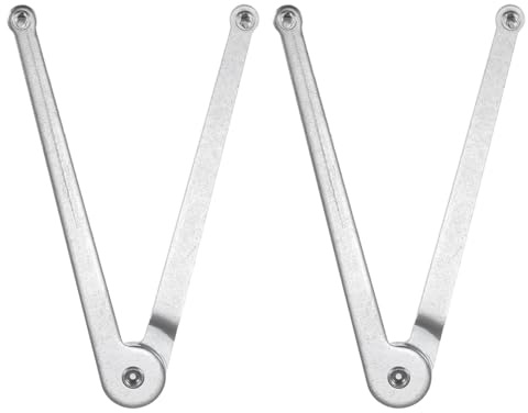 sourcing map 2pcs Adjustable Angle Grinder Pin Spanner 3.5mm Thickness Lock Nut Replacement Wrench Spanners