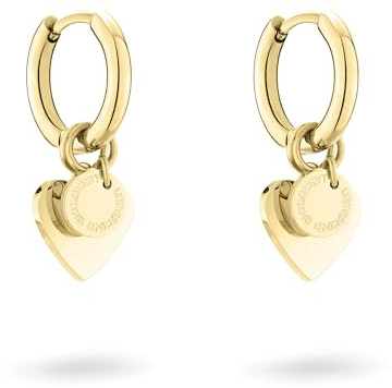 LIEBESKIND BERLIN Herz-Schmuck für Damen – Edelstahl Kette, Armband und Ohrringe mit liebevollem Herzanhänger – In verschiedenen Farben und Ausführungen – Romantische Geschenkidee