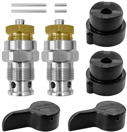Kznifmk 2 Set di Valvole PrimeSpray 235014, Sostituzione della Valvola di Scarico per Spruzzatore di Aria 210 230 390 395 490 495 595 3400