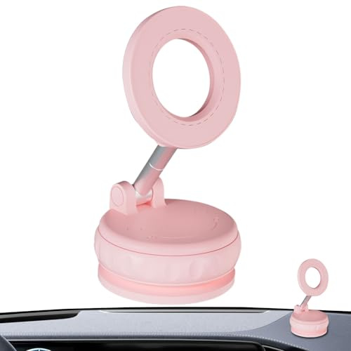 ETUCYNG Soporte de teléfono con al vacío, Soporte magnético Ajustable de 360 Grados, Soporte móvil Plegable Easy Gadgets, Soporte de Accesorios de Coche para la mayoría de teléfonos
