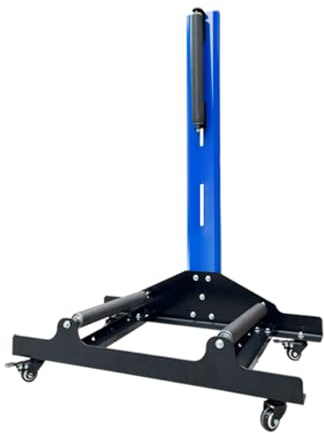 HJLKDYM Soporte Limpieza Llantas Alta Resistencia, Soporte Giratorio 360° Detallado Llantas para Limpieza Llantas Y Neumáticos Revestimiento Cerámico(Azul)