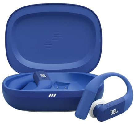 JBL Endurance Peak 4, Auriculares Deportivos Inalámbricos, Azul