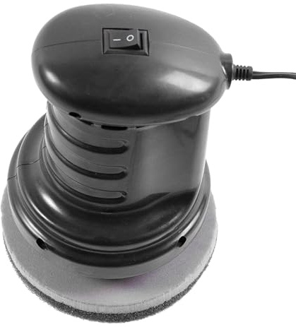 Dioche Máquina de Encerado de Coches con Cera para Detalles, Pulidor y Eliminador de Arañazos Portátil de Alta Eficiencia de 12V para Detalles de Coches (BLACK)