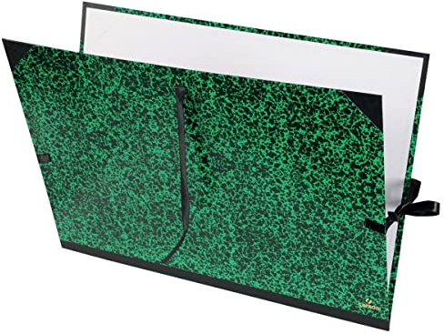 Canson Annonay – Carpeta de dibujo con cierre, color verde 61 x 81 cm