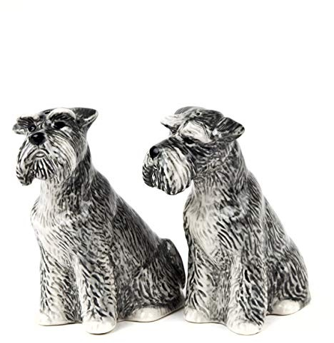 Quail Ceramics - Schnauzer Salt and Pepper