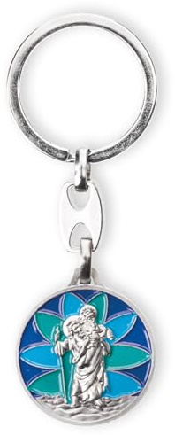Fritz Cox Schlüsselanhänger Christophorus Blue