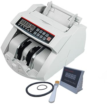 FixtureDisplays® Bill Counter Money Cash BANKNOTE Machine Count Currency W/Counterfeit Detection 18602-NF