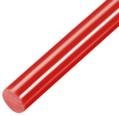 sourcing map 20 Stück Heißklebestifte 11mm x 250mm Heißklebesticks Bunt Heißklebepistole Sticks Heißkleber Klebestifte Klebstoff für DIY Kunsthandwerk Abdichtung Rot