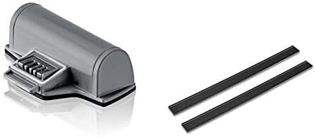 Kärcher Batterie de Rechange 2.633-123.0 pour WV5, Noir & 2.633-005.0 Lèvres Caoutchouc de Rechange (280 mm) Accessoire pour nettoyeurs de vitres