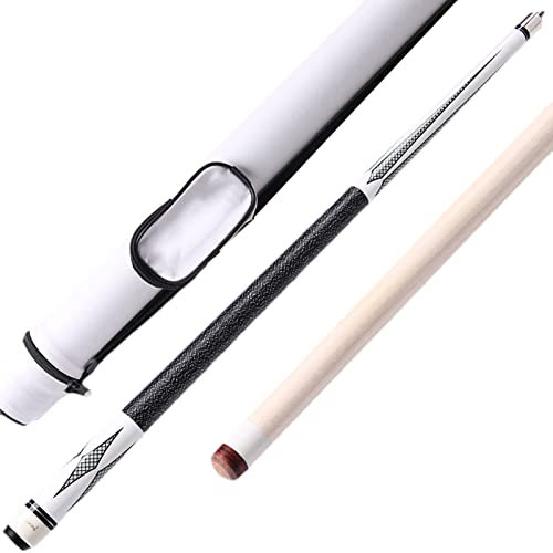 sxysdkjco Billard Queue Pool Cue 57-Zoll-Pool-Queue aus Ahornholz, 18–20 Unzen, 3 Farben, Pflege Ihres tragbaren Billard-Queues, geeignet für Häuser 231026(Color:A,Size:11.5MM)