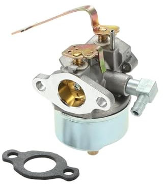 JUNOOS Parti Motori per Tecumseh H25 H30 H35 Motore 631921 632284 631070 631245 Rasaerba Motozappa 3 3.5 HP 3hp Motori Carburatore con Guarnizione Filter Carburatore