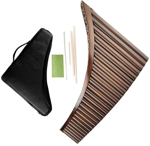 Panflöte instrument Rechte Hand G-Tonart, 25 Pfeifen, Panflöte, Panflöte, Holzblasinstrument, Bambus-Panflöte