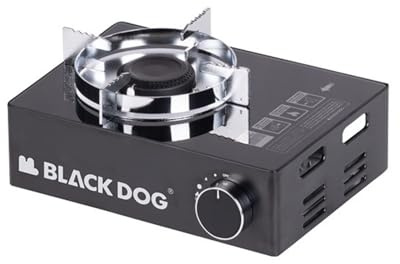 Naturehike Blackdog 11 942 BTU Réchaud à gaz à brûleur unique, portable au butane pour camping et randonnée, réchaud de cuisson d'urgence
