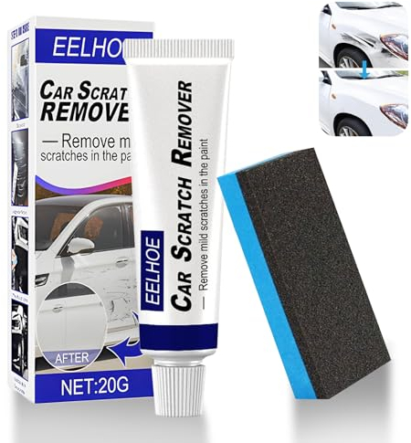 Pasta Abrasiva per Carrozzeria, CIYIN Pasta Rimuovi Graffi Auto, Polish Auto Rimuovi Graffi, Kit Rimuovi Graffi Auto, per Ripara Graffi Carrozzeria Auto