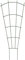 Supporto per piante rampicanti, traliccio per balcone, giardino, terrazza, stabile supporto per piante da giardino, griglia per peonie, ortensie, pomodori, rose (1, verde)