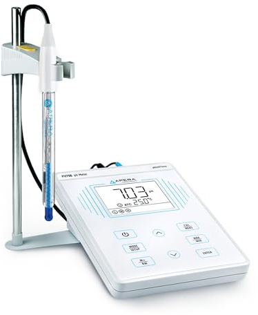 Apera Instruments PH700-VS Benchtop Lab pH Meter for Viscous Liquid Samples e.g. Coatings, Skincare Products, Syrups, Sugarcane Juice, etc.