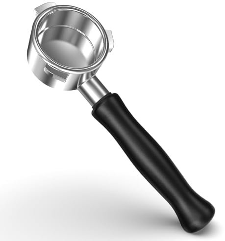 KYONANO Bottomless Portafilter 54mm | Food Stainless Steel | Espresso Accessories for Barista, Home, Cafe | Fits Breville Barista Express and 54mm Breville Machines