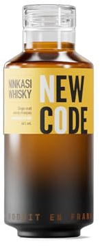 NINKASI - New Code - Whisky Single Malt - Origine : France - Alcool : 46% - Profil Gourmand & fruité - 100% Français - 70cl