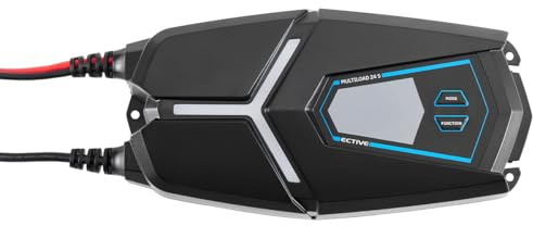 ECTIVE Multiload 24S Batterieladegerät 24A 12V/24V, für LiFePO4 | intelligentes Autobatterie-Ladegerät mit Sicherheitsfunktionen für Kfz, Versorgungsbatterie, Lkw & Werkstatt, Mehrfachschutz