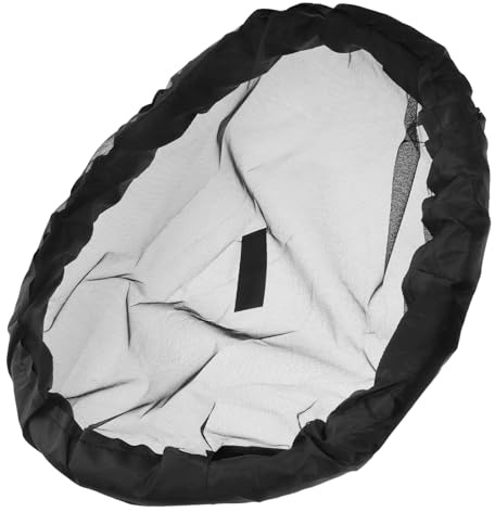 FONDOTIN Rete Barriera Galleggiante per Piante Acquatiche e Pesci, Protezione per Laghetti da Giardino, Cerchio Isolante Nero 45 Cm, Controllo Crescita Piante e Protezione Ecosistema