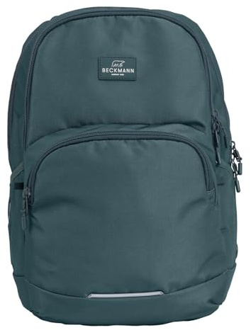 Beckmann Rucksack Schulrucksack mit Laptopfach Sport Jr. Backpack 30L Dark Green dunkelgrün