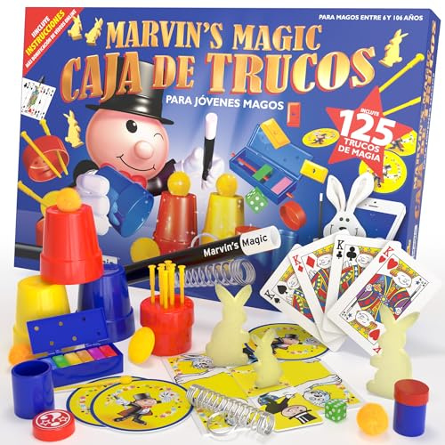Marvin's Magic Set de Magia para Niños - 125 Trucos - +6 años