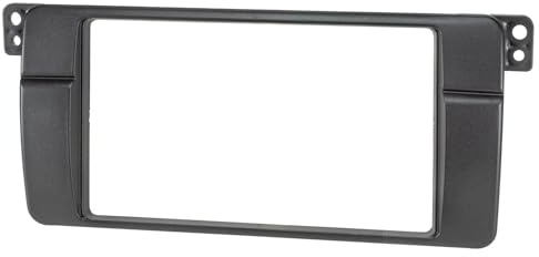tomzz Audio 2404-043 Doppel DIN Radioblende kompatibel mit BMW 3er E46 HQ-Optik