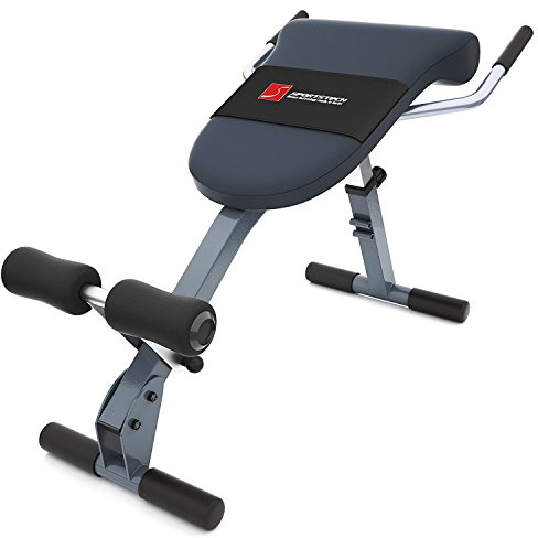SPORTSTECH BRT200 Entrenador de Espalda y Abdomen 3en1 Patentado propio con innovador diseño antideslizante; Plegable; Multifuncional con acolchado ergonómico; Plegado fácil. (BRT200)