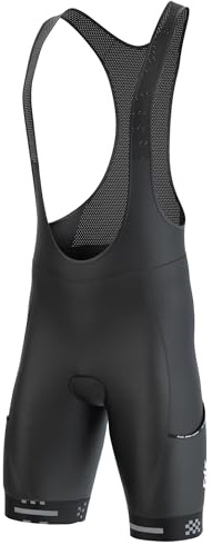 FDX Men's Cycling Bib Shorts with 4D Gel Chamois Pad & Cargo Pockets | Enjoy longer rides with 4D Gel Chamois shock absorption, breathable comfort, two side pockets and anti-slip leg grippers.