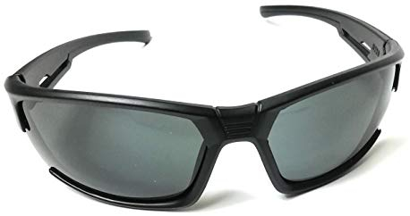 KGM Accessories Klassische Sonnenbrille, Rundvisier, für Herren und Damen, Schwarz