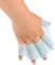 Alvinlite Schwimmhandschuhe mit Schwimmhäuten Fingerflossen Flossen Schwimmtraining Surfen Tauchen Wasserübungen(Small)
