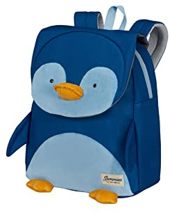 Samsonite Happy Sammies Eco - Kinderrucksack S+, 33 cm, 11 L, Blau (Penguin Peter)