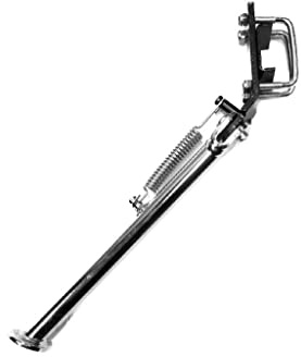 Chrom-Seitenständer passend für Tomos A3 A35 Flexer Quadro Mofa Moped – Robuster Ständer für sichere Abstellung, 270mm