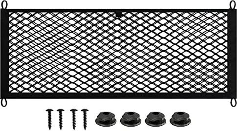 Kingsea Netztasche Auto,Aufbewahrungsnetz Netz für Camping, Car, Organizer Ooffre Ooiure(25 x 60 cm),Aufbewahrungsnetz für den Kofferraum