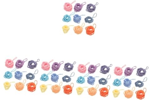 Lurrose 900pcs Elastic Potholder Loom Loops Weaving Loom Refill Loops Kit for Boys and Girls Soft Touch Multi-Purpose Craft
