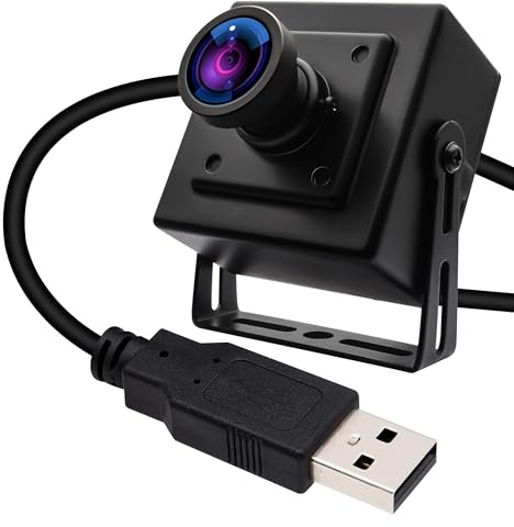 ELP Global Shutter 1080P 90fps 120 Low Distortion Lens Wide Angle Webcam for Computer and Laser Recorder