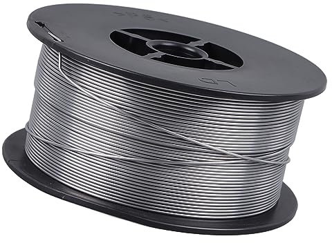 1mm MIG Welding Wire Flux Cored 1KG Carbon Steel Gasless Solid Cord, Large Welding Tasks with High Wear Resistance, Efficient Melting Tool Ideal for Gas Welding