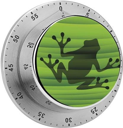 Magnetischer Timer Frosch Küchentimer Countdown Countup Timer Für Klass Kochen Lernen 8cm