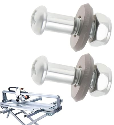 Hayaww 2 pcs Fliesen-Schneidräder Fliesenschneidräder Passend für 16x6x3mm Keramik-Schneidrad mit Schraubensatz Passende Ersatz-Schneidräder für Fliesenschneider Und Fliesenzange (A)