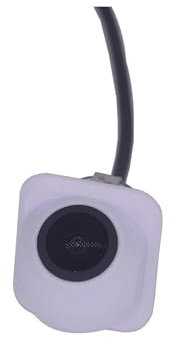 Caméra de recul Capteur CCD 14mm, boîtier Blanc, Vision Nocturne Starlight HD 1080P, caméra de Vue pour arrière pour Voiture, Universelle pour Dispositif de Sauvegarde inversée(AHD720P-To CVBS480P)