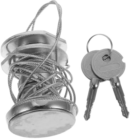 SHINEOFI Serratura Porta Garage Acciaio con Rame Kit Resistente per Sblocco Compatibile con Porte Sezionali e Tipologie Facile Installazione