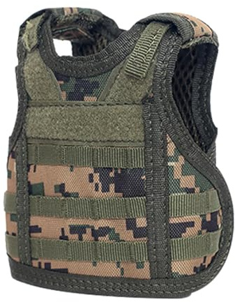 Mini gilet réglable pour boissons, refroidisseur de boissons tactiques d'isolation thermique pour canettes et bouteilles de 300 à 400 ml