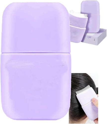 Stylingkamm mit Haarcreme, Haarwachs-Stick mit Bürste, natürliche Inhaltsstoffe, nicht fettend, für abstehende Härchen und Frizz, einfache Anwendung