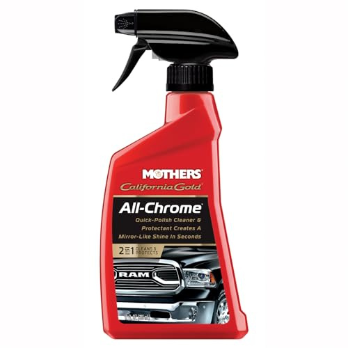 Mothers 05222 California Gold All Chrome Quick Polish - 12 fl. oz. by Mothers