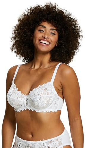 Sans Complexe Arum 70564, Reggiseno con Ferretto Donna, Bianco, 75G EU (Taglia Produttore: 90G)