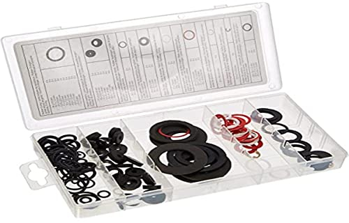 Toolland Dichtungssortiment, 125-tlg., verschiedene Größen, mehrfarbig