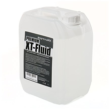 LightmaXX Premium XT FLUID Nebelfluid, 5L, Hochdichtes Qualitäts-Nebelfluid, Für Verdampfernebelmaschinen, Extremes Nebelvolumen, Lange Standzeit, Hergestellt in Deutschland, CLP-Richtlinie Konform,