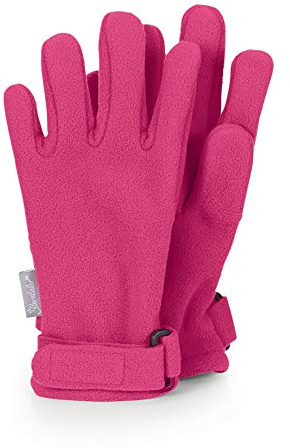 Sterntaler Unisex Kinder Fingerhandschuhe aus Microfleece mit Klettverschluss Cold Weather Gloves
