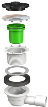 DOCCIONE - Piletta per piatti doccia foro 90mm - Art. 5280AB12B7