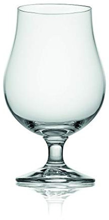 Set 2 Bicchiere BIrra 50 cl IVV Vetro Trasparente Tasting Hour Calice Made in Italy